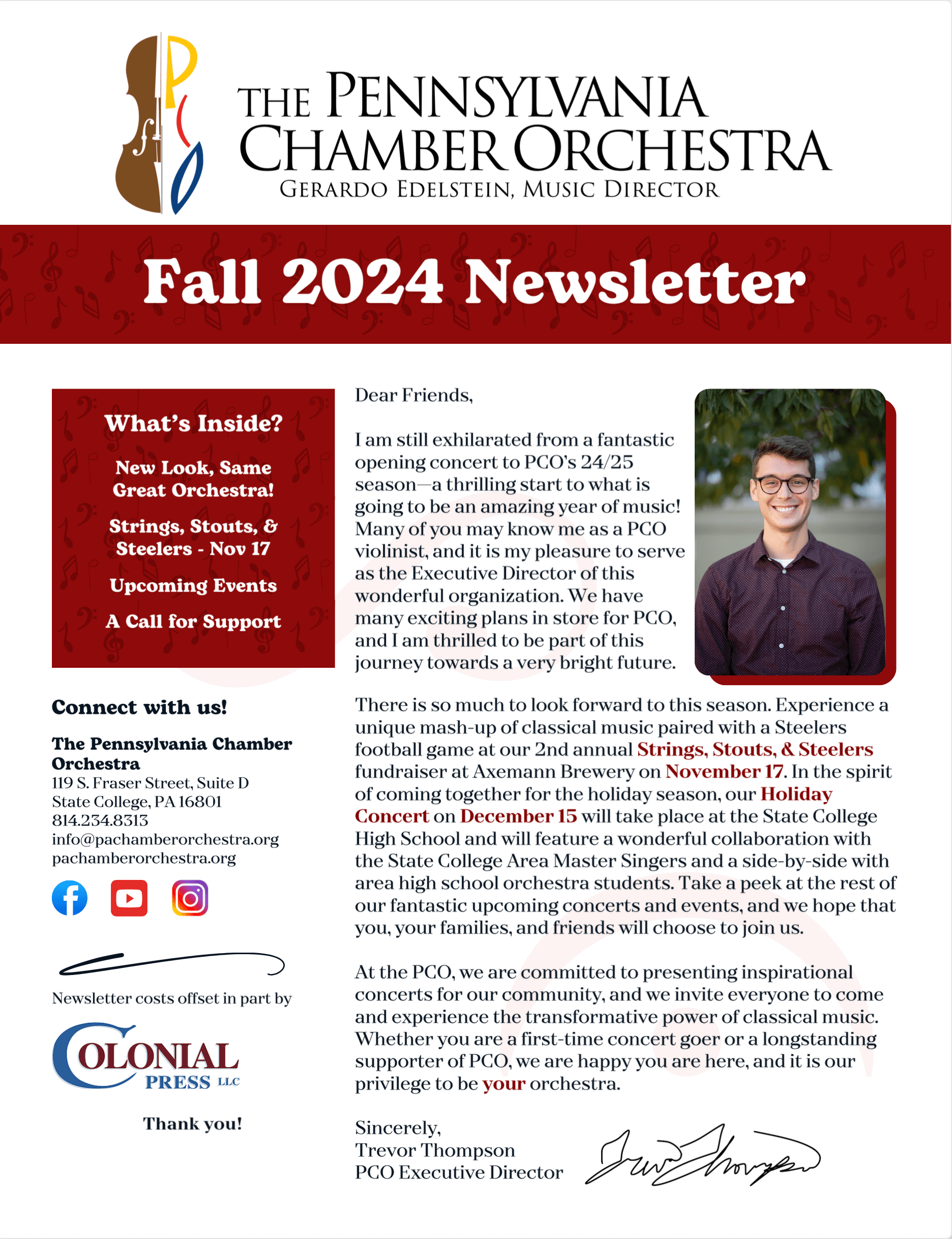 Pco Fall 2024 Newsletter